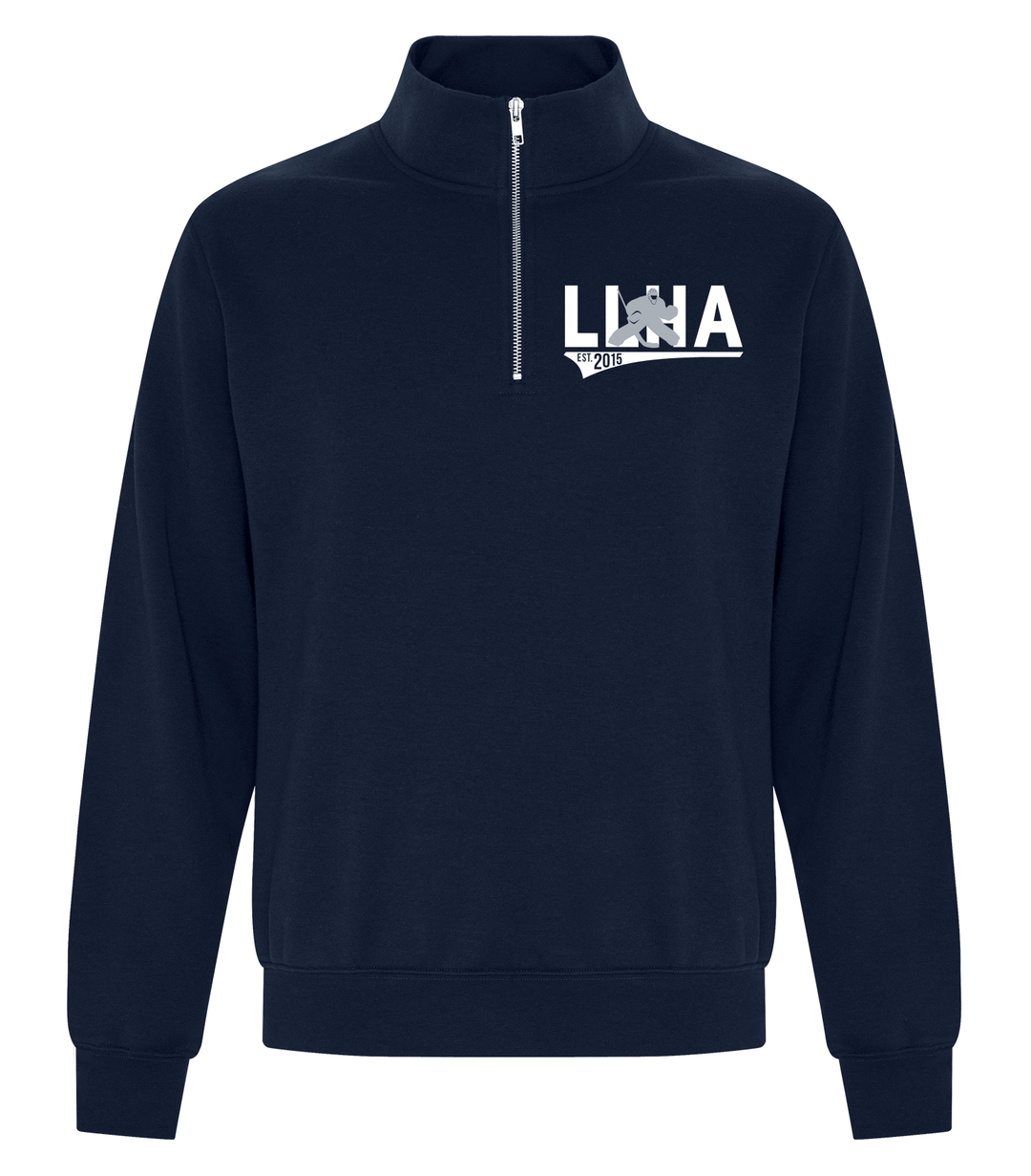 LLHA 1/4 Zip Sweat Shirt with Goalie Graphic