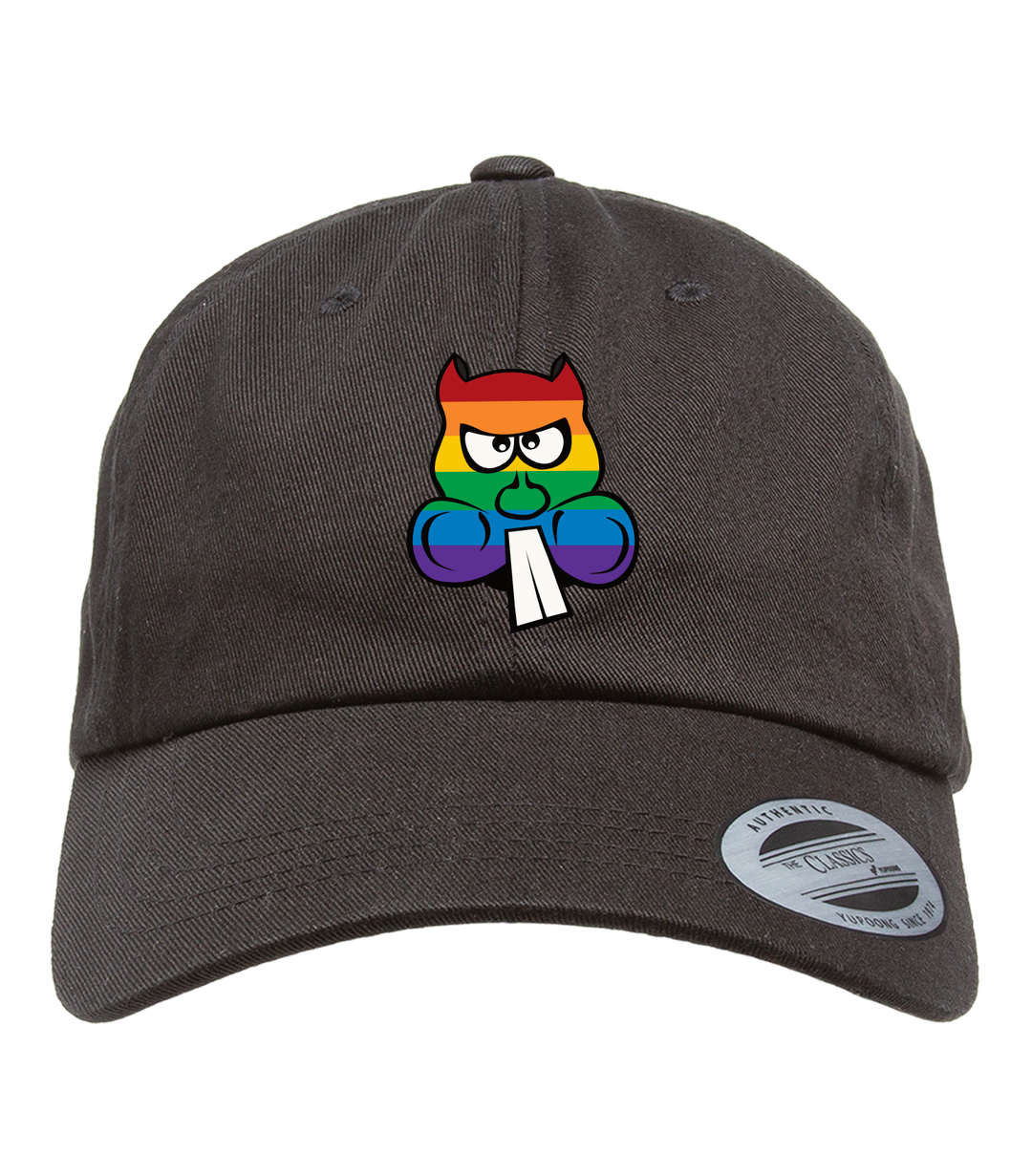 Classic Rainbow Beaver Baseball Cap